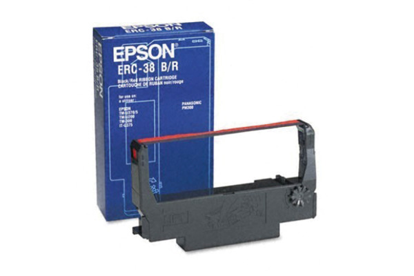 Farband-Epson-ERC38-schwarz-rot